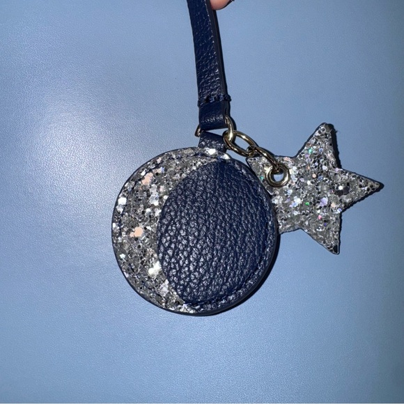 Kate Spade NY Grecia Kearny Street Blue Tote Bag Star & Moon Dusk City Scape - Picture 10 of 16